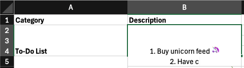 Adding line breaks in Excel cell - step-by-step guide