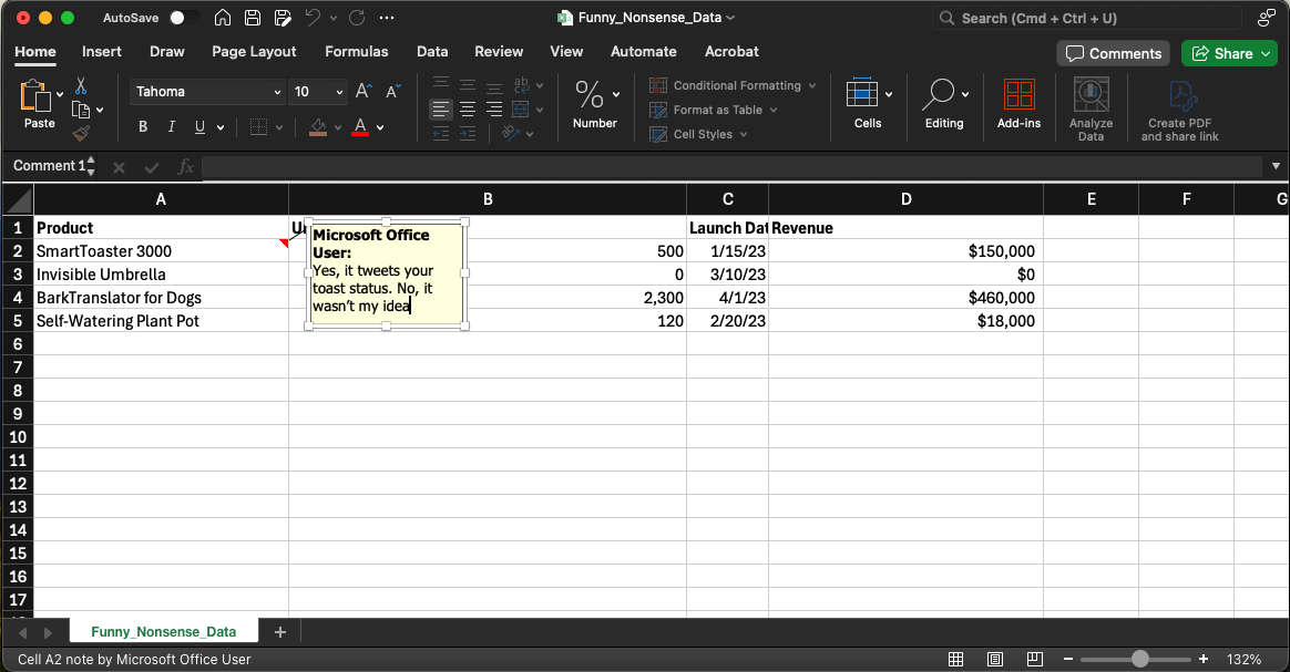 Add notes in Excel spreadsheet - steps and guide